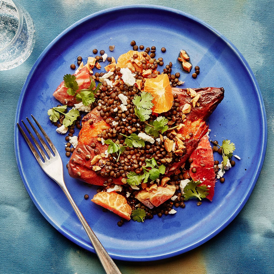 Loaded Sweet Potatoes