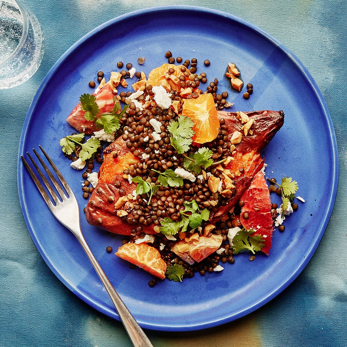 Loaded Sweet Potatoes