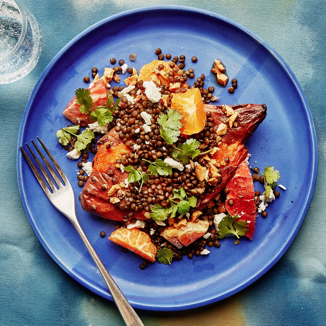 Loaded Sweet Potatoes