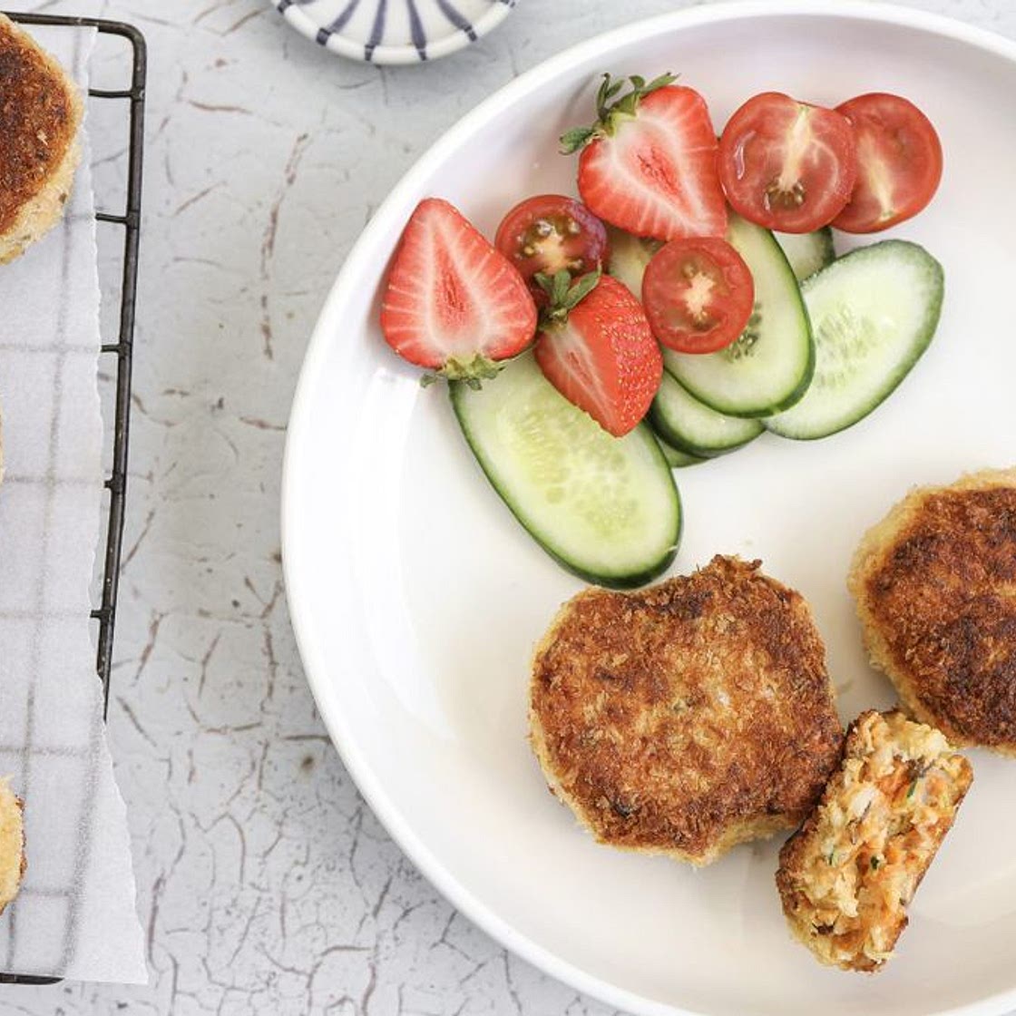Chicken and lentil patties recipe