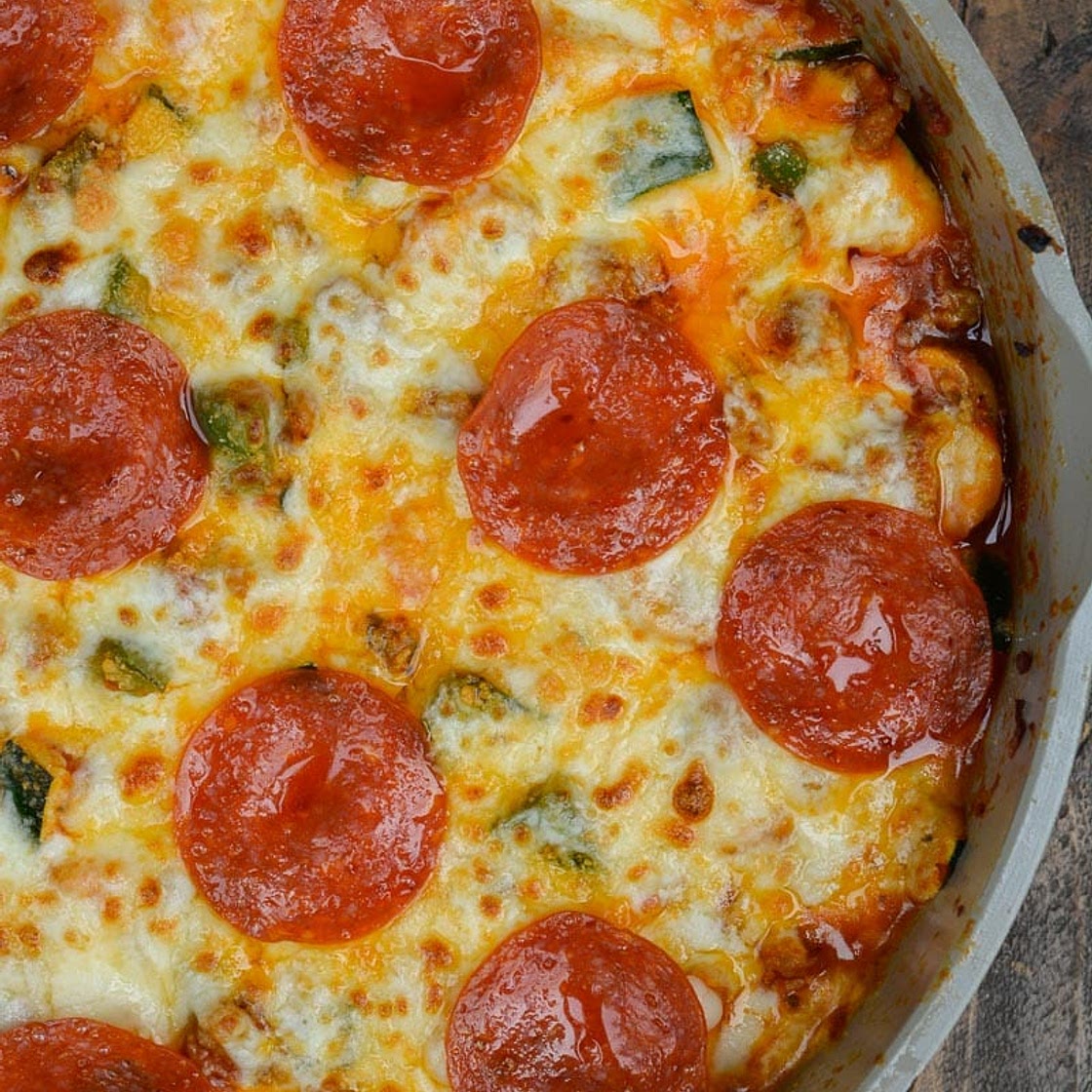 Keto Pizza Skillet