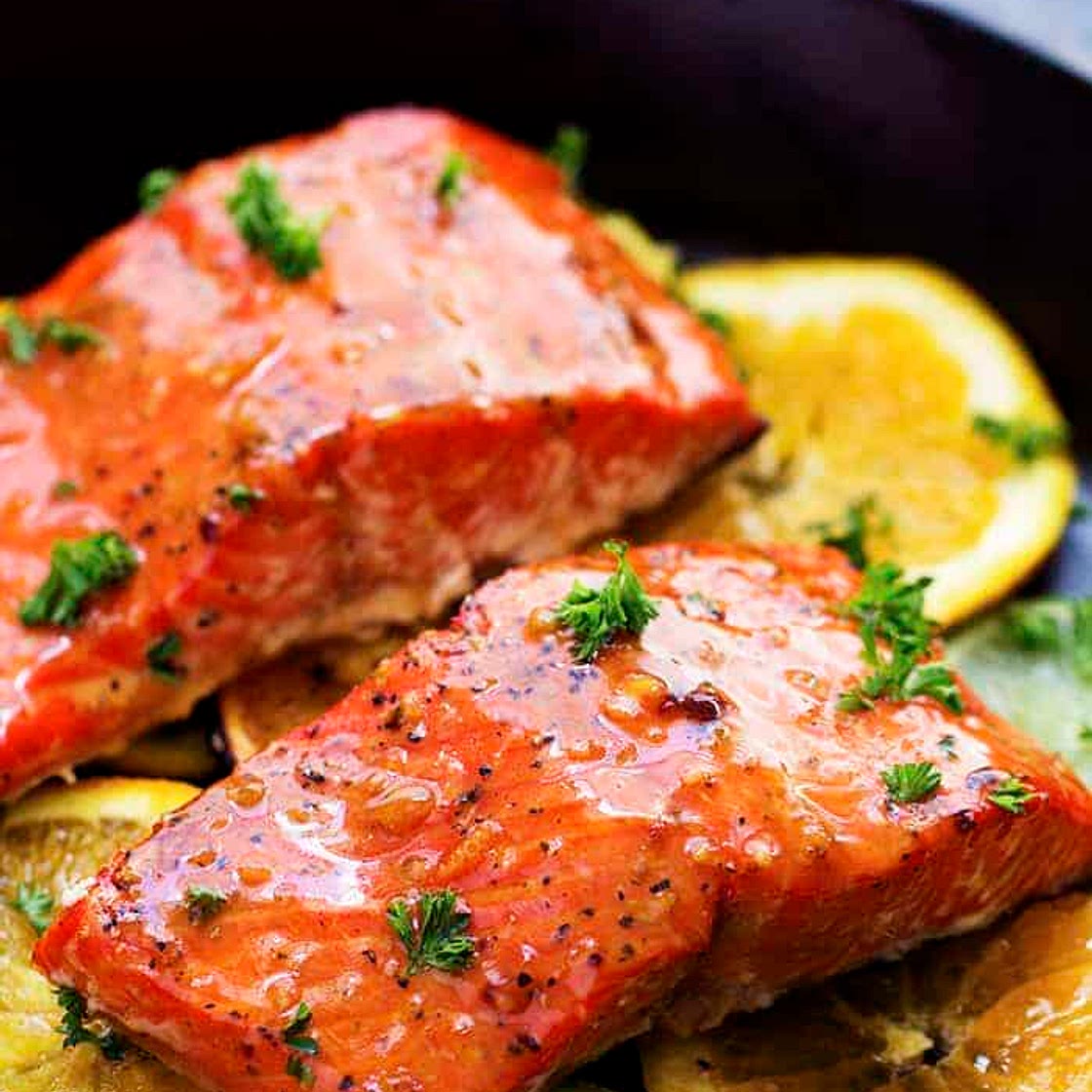 Grilled Triple Citrus Salmon