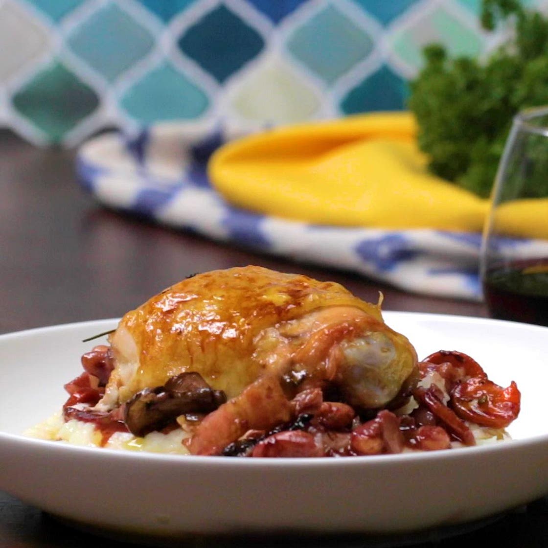 One-Pan Coq Au Vin Recipe by Tasty