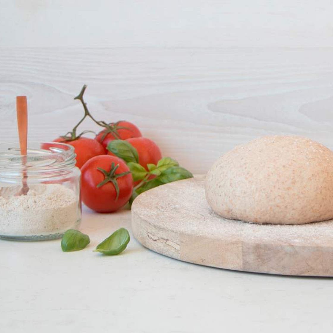 Sourdough pizza base