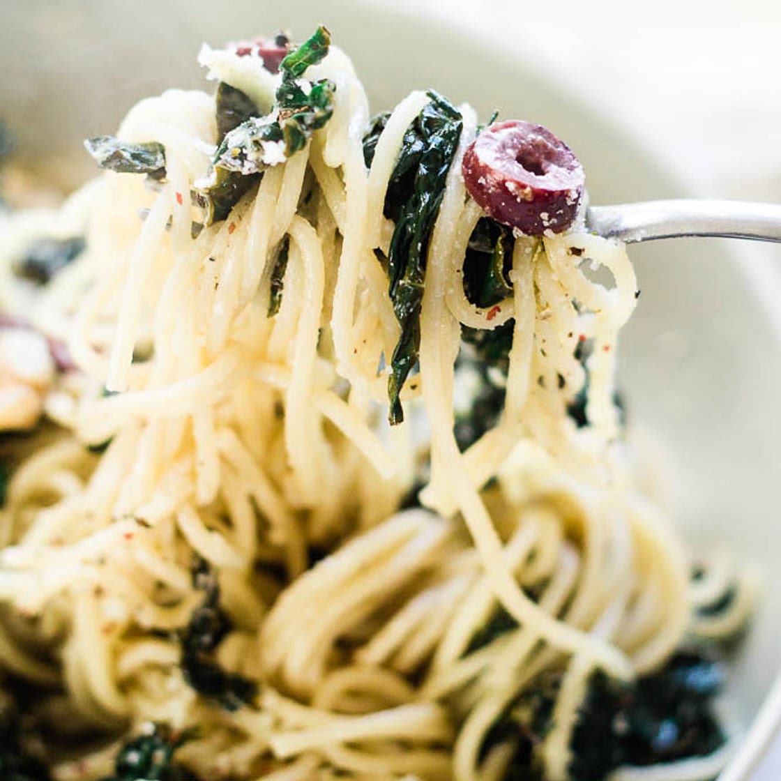 Creamy Cavolo Nero Pasta