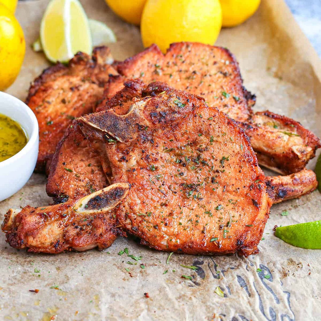 Puerto Rican Fried Pork Chops Recipe