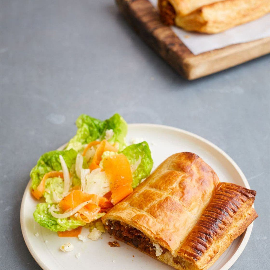 Giant veggie puff roll