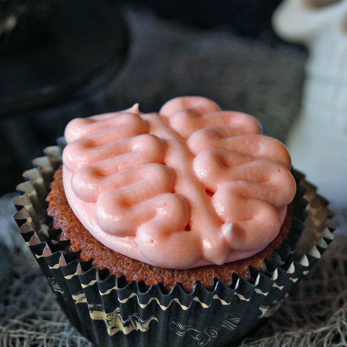 Brain Cupcakes