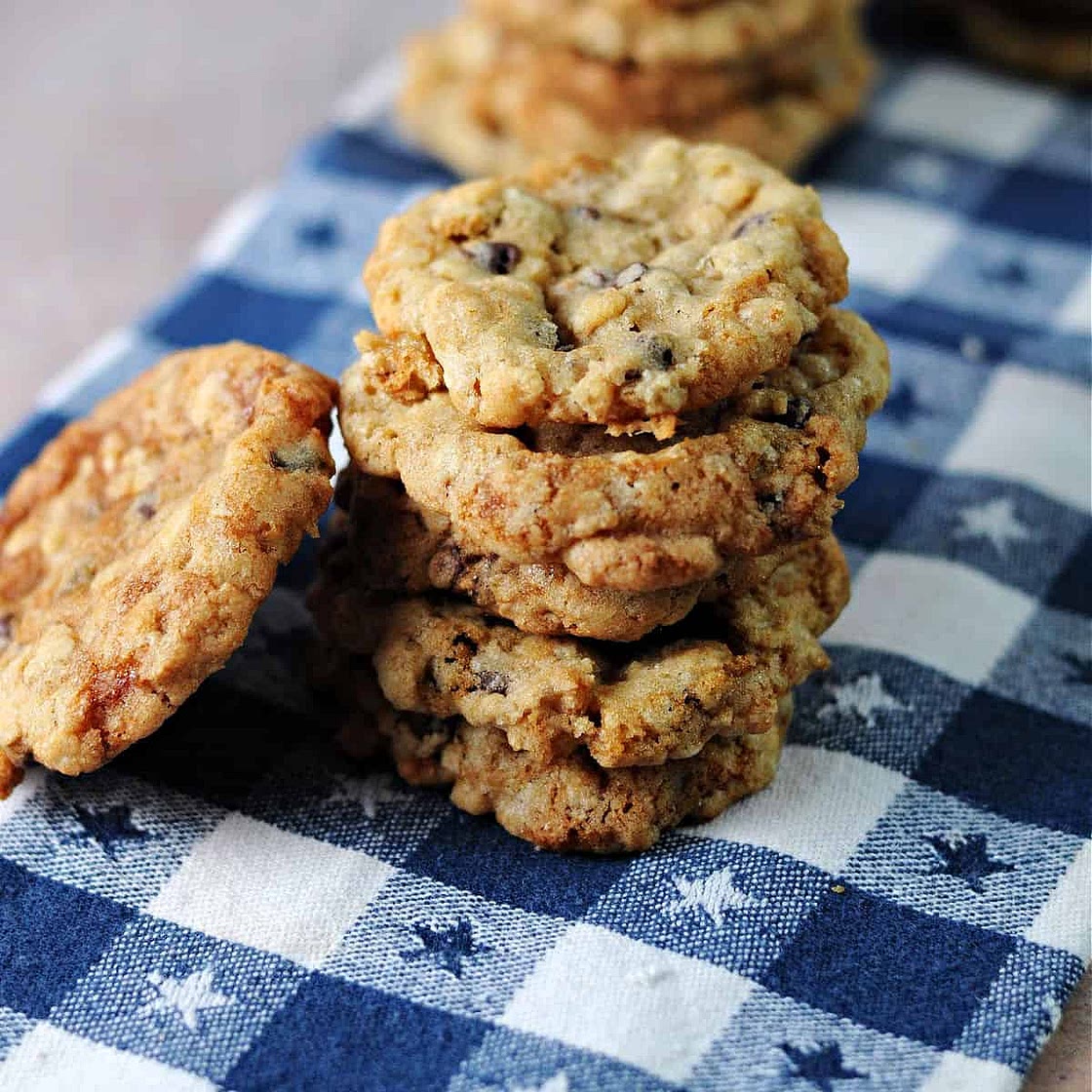 Chocolate Chip Rice Krispie Cookies