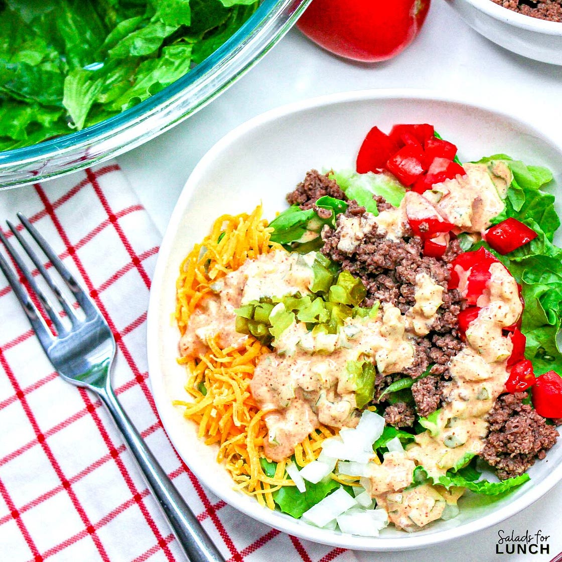Big Mac Salad Bowl Recipe