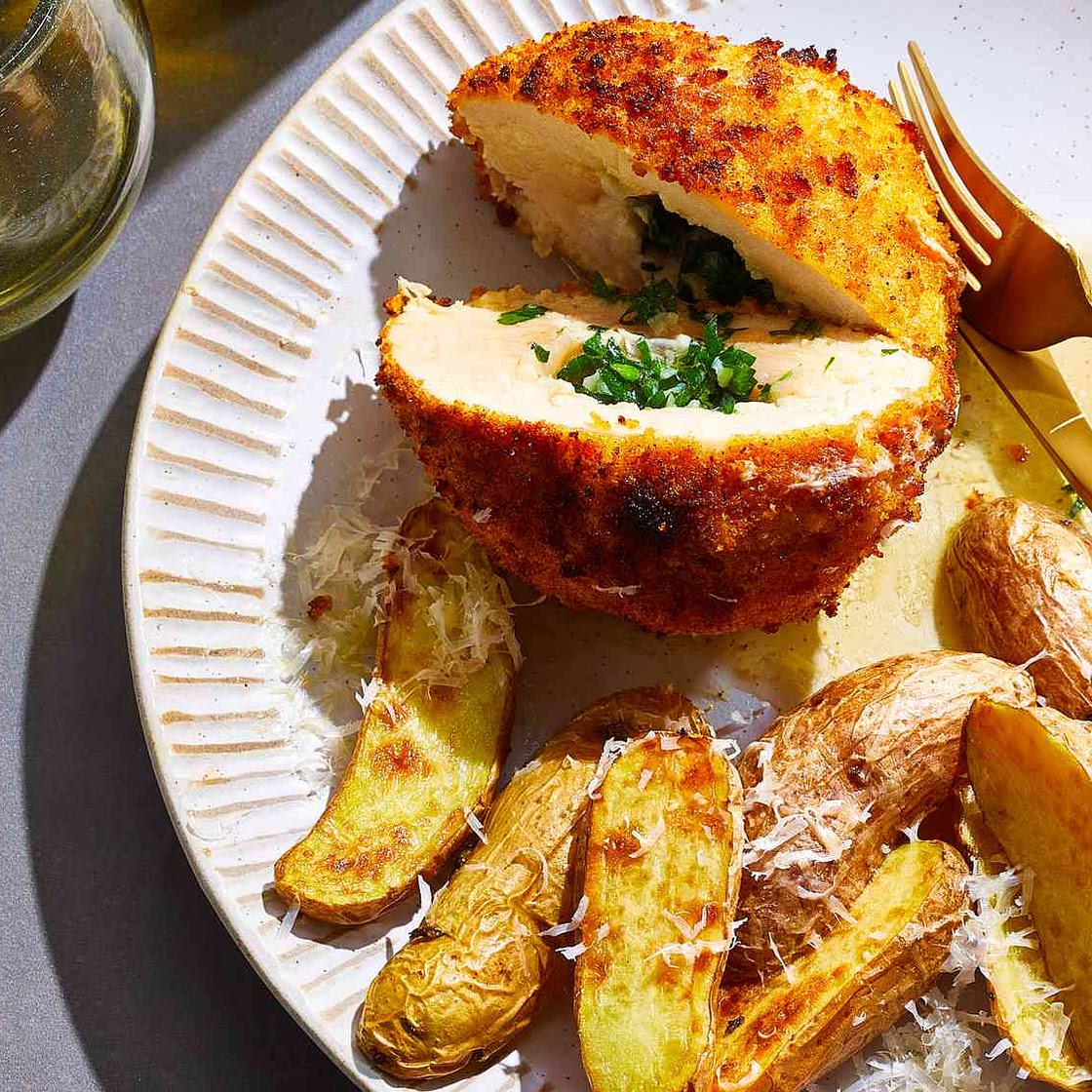Air Fryer Chicken Kiev