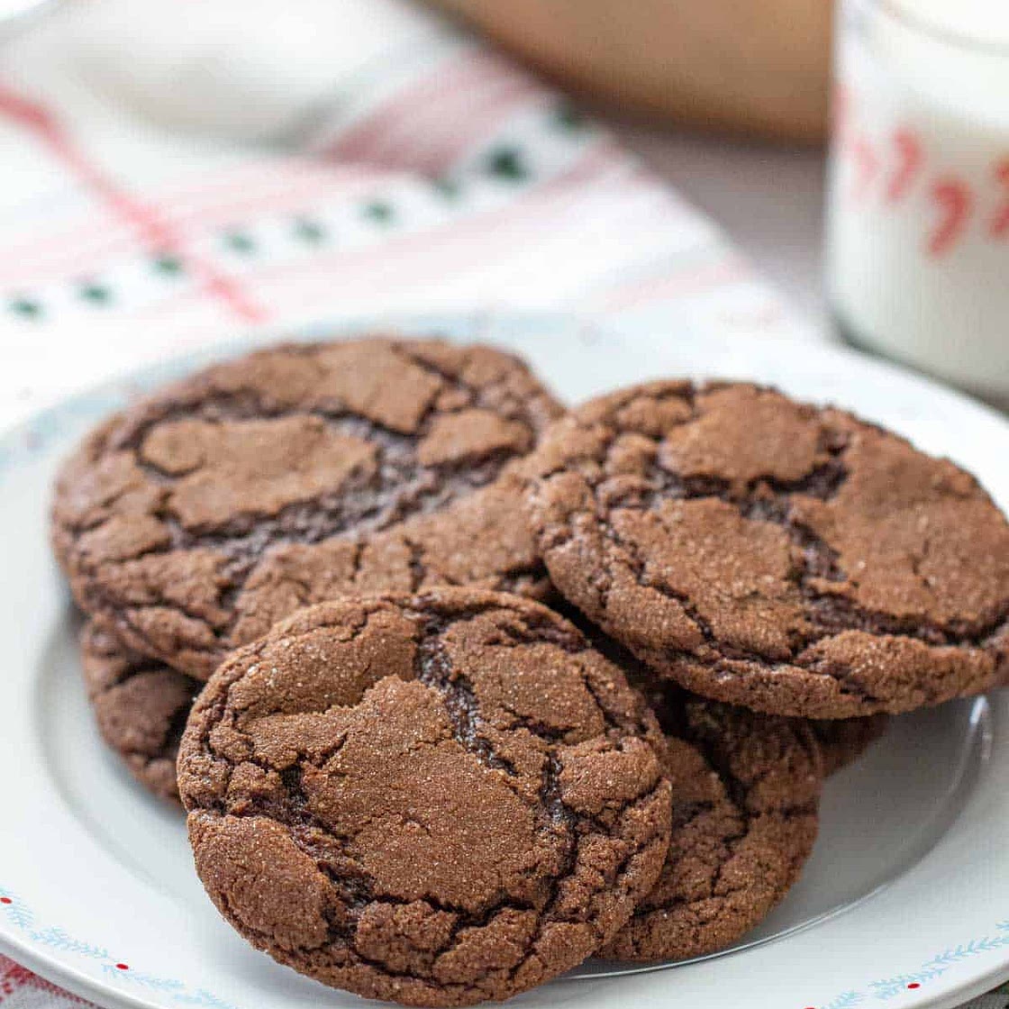 Mexican Hot Chocolate Cookies