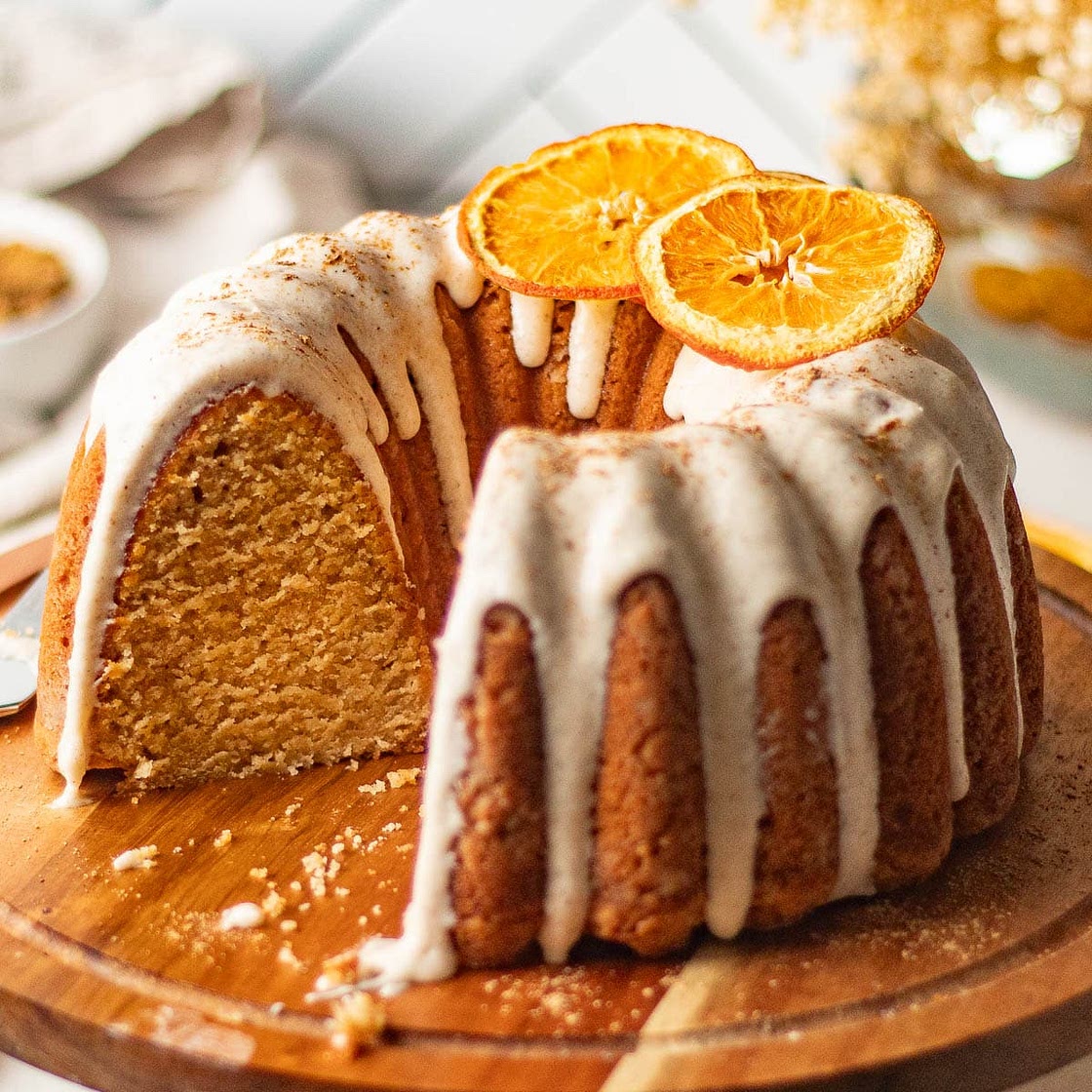 Chai Cake - Chai Spice Bundt Cake Recipe with Glaze