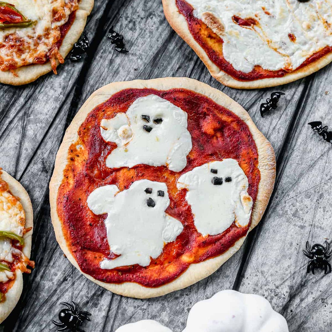 Halloween Pizzas