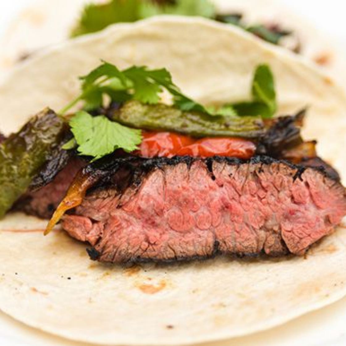 Mole-Crusted Fajitas Recipe