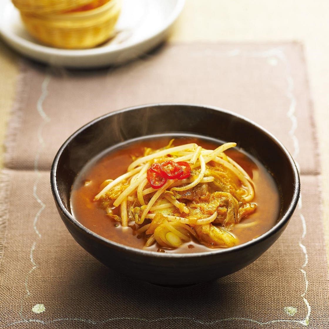 우거지숙주토장국 만드는 법