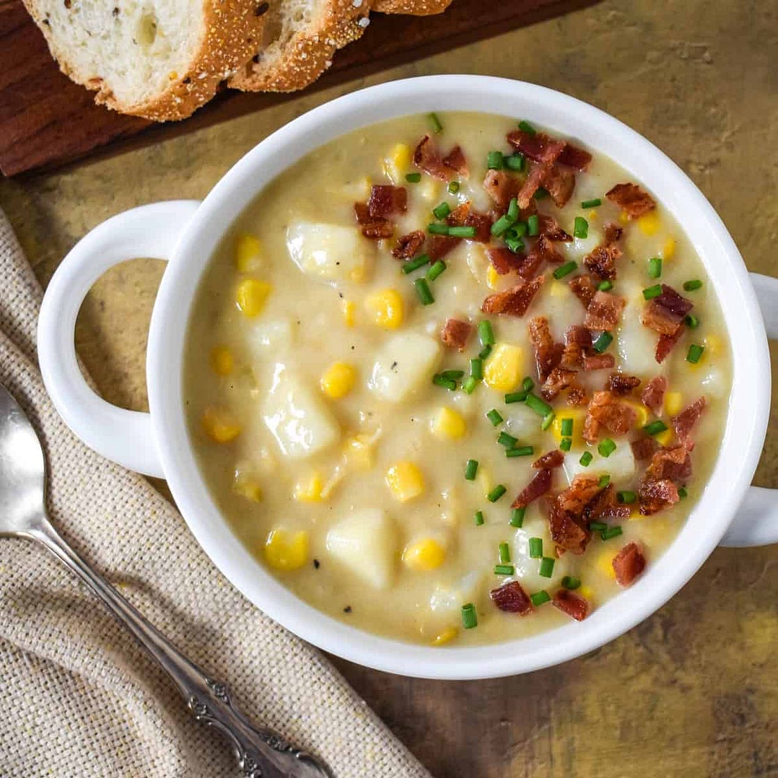 Easy Potato Corn Chowder