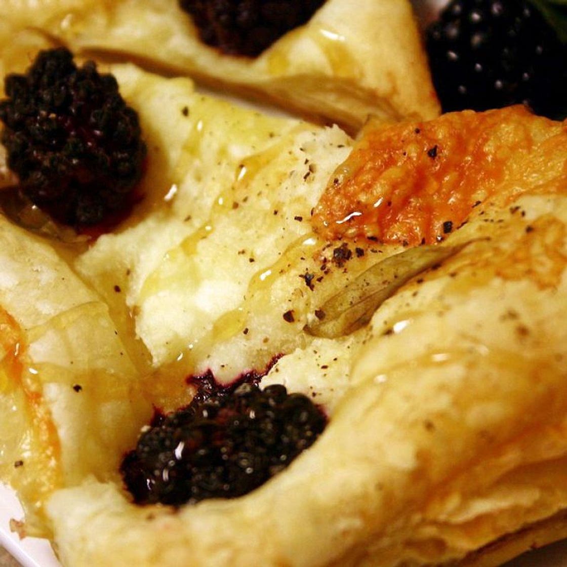 Blackberry and Cheese Pizza