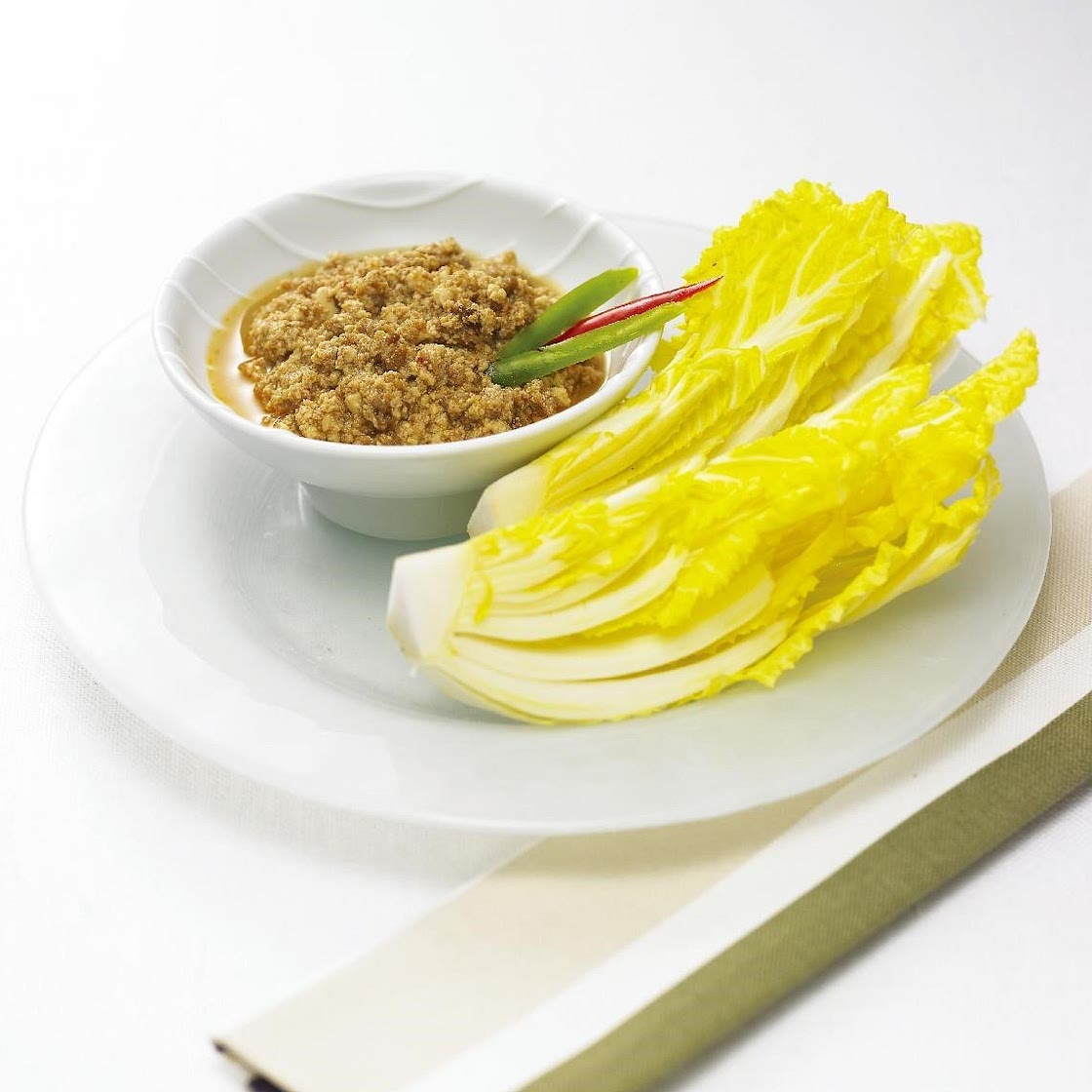 배추쌈과 고기쌈장 만드는 법