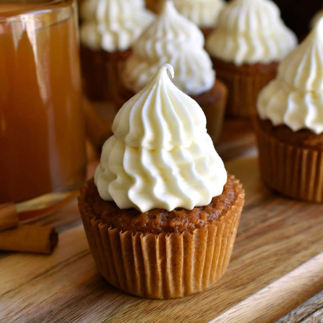 Apple Cider Cupcakes