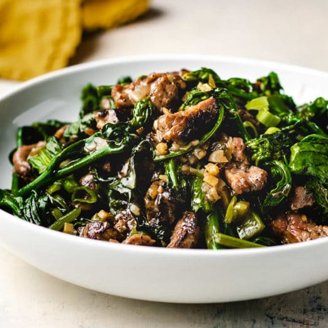 Stir-Fried Beef In Oyster Sauce recipe