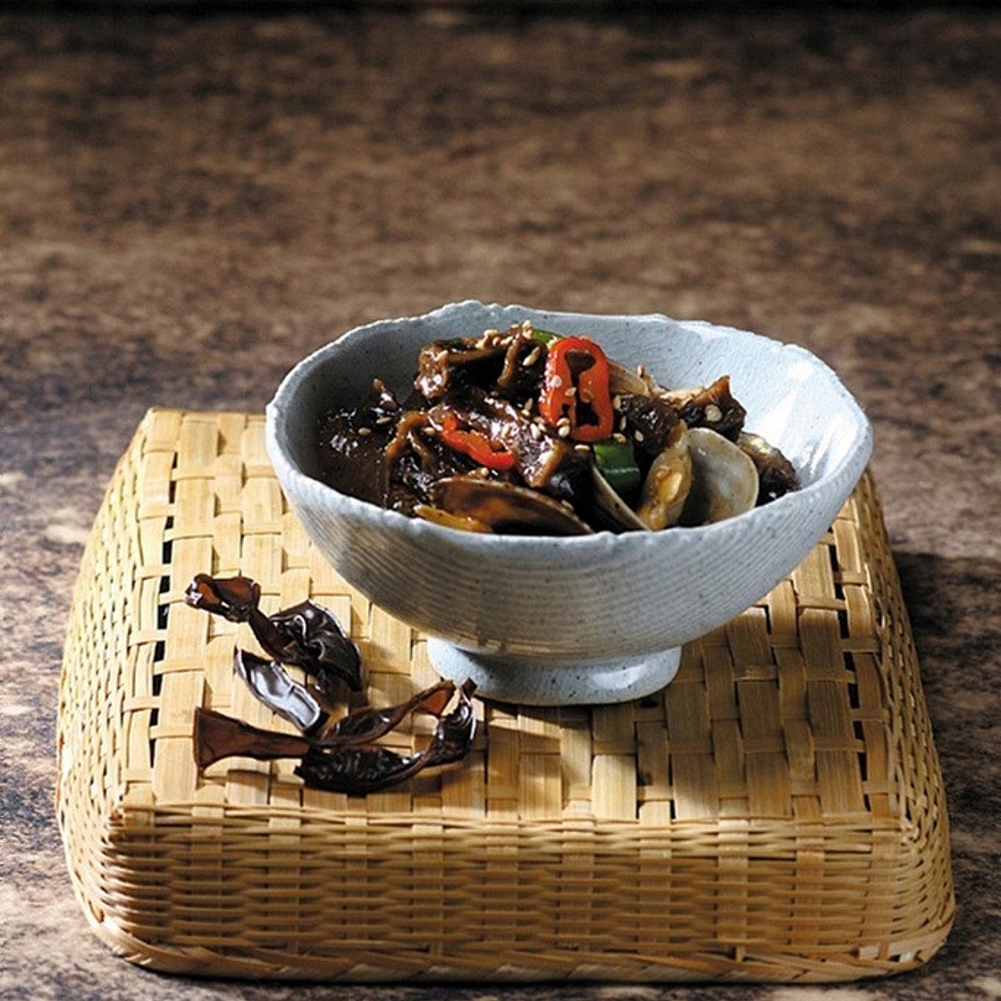 도토리묵 바지락볶음 만드는 법