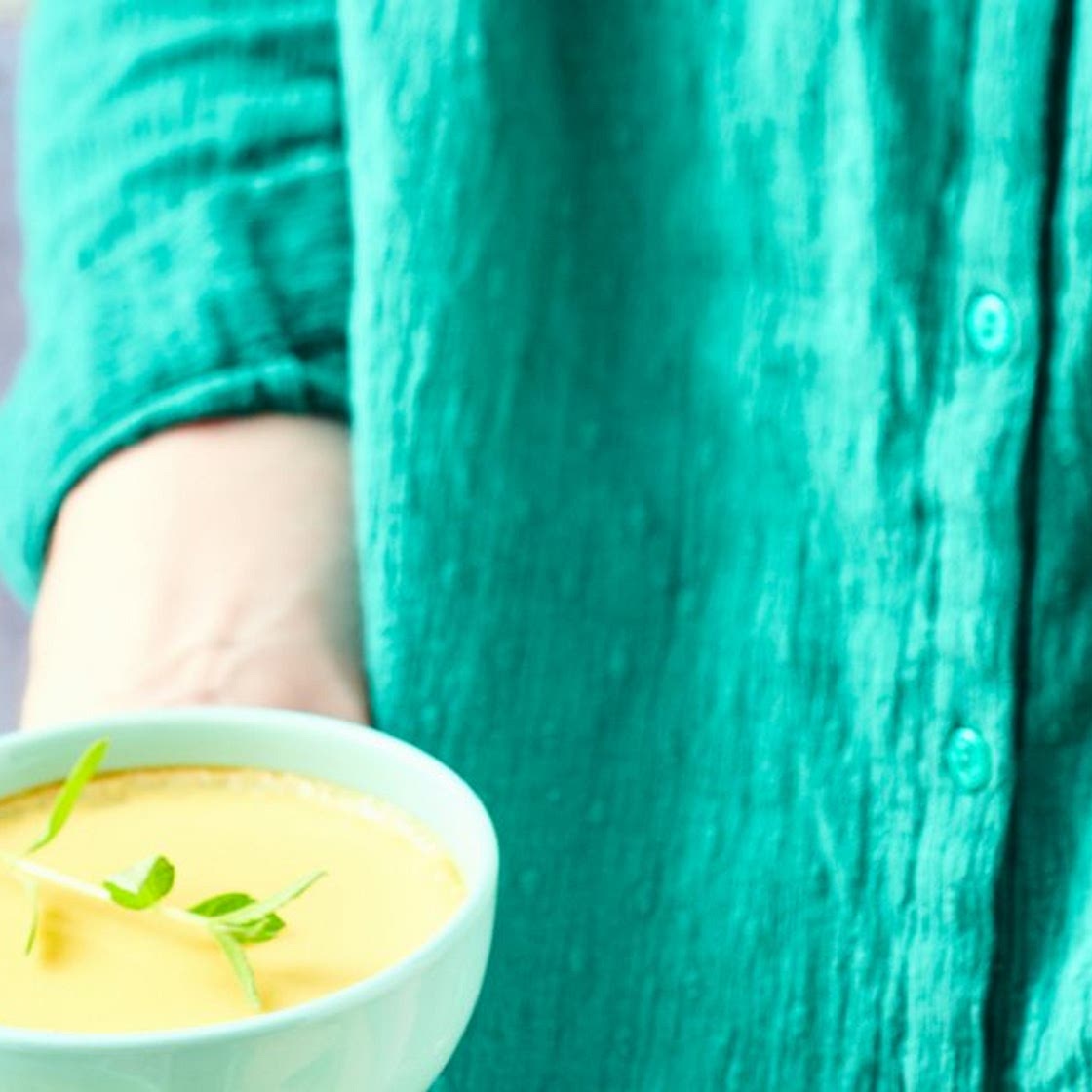 Crème citron, verveine, menthe et coriandre