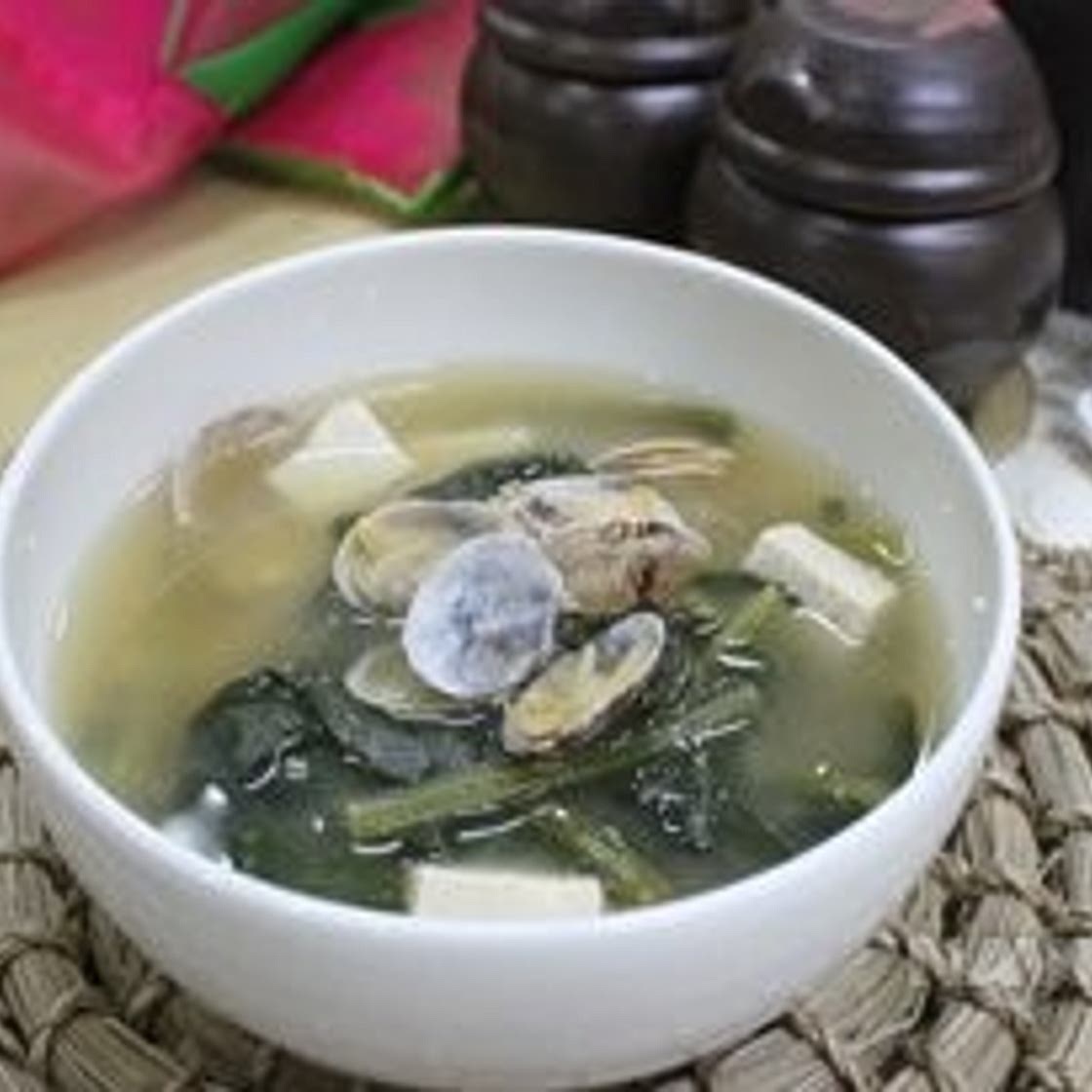 시금치 된장국 만드는 법
