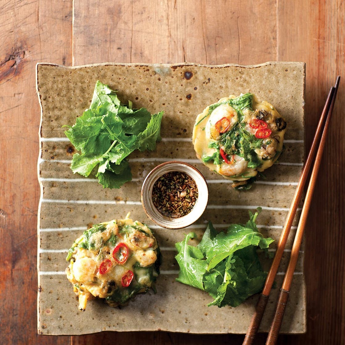 유채달래해물전 만드는 법