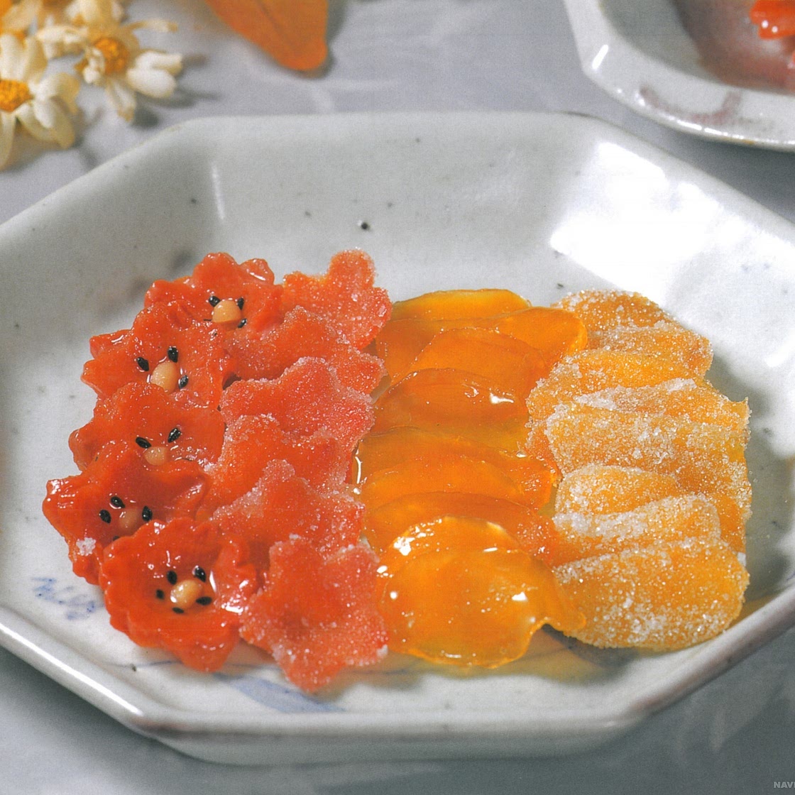 당근정과 · 생강정과