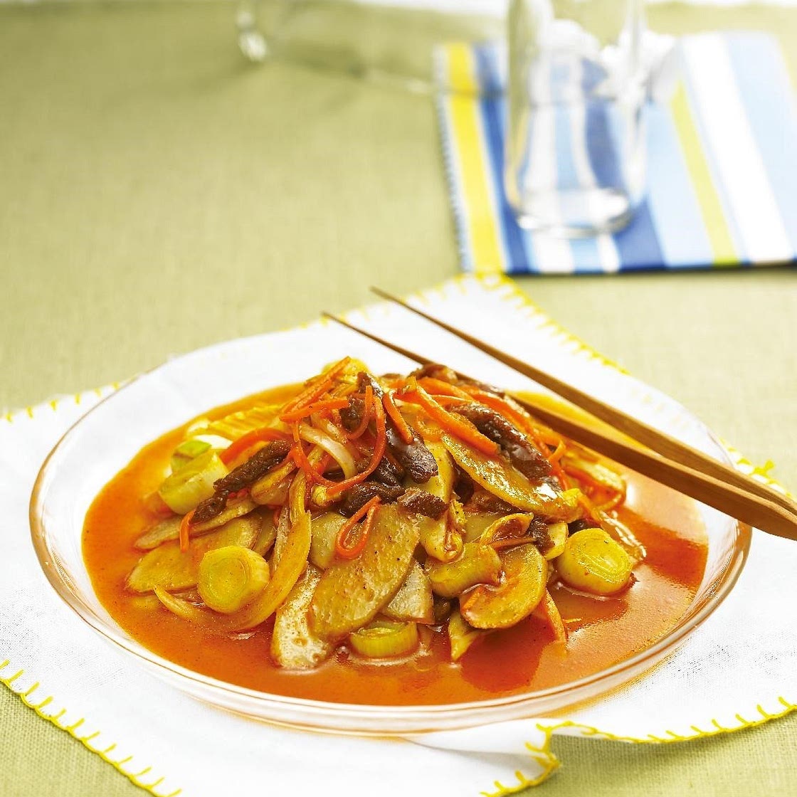 우엉채안심볶음 만드는 법