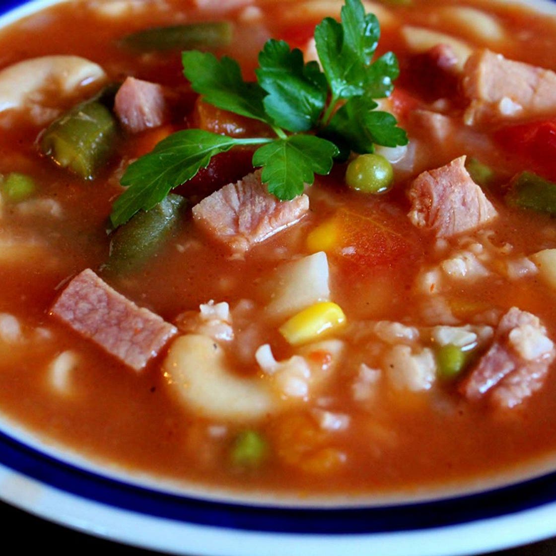 After-the-Holidays Ham Bone Soup