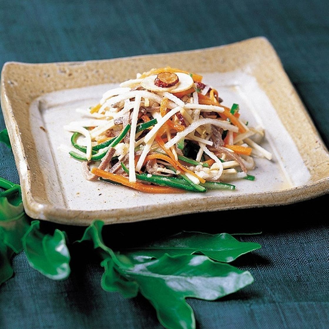 수삼 겨자냉채 만드는 법