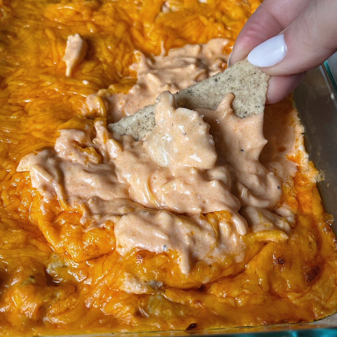 Healthy Buffalo Chicken Dip