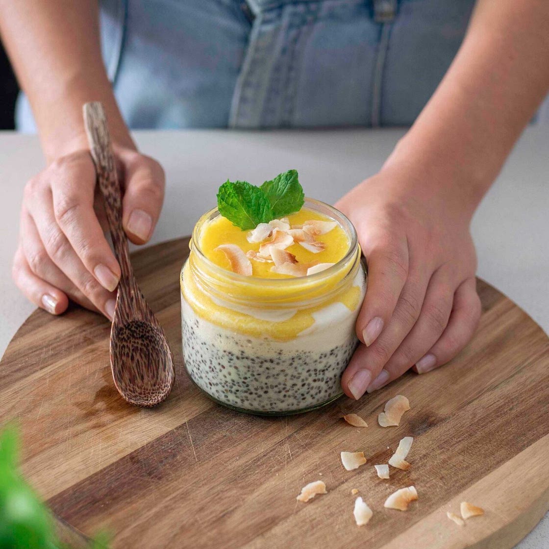 Pina Colada Chia Pudding