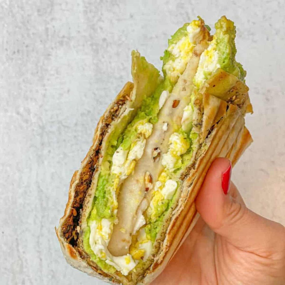 Viral Folded Tortilla Trend