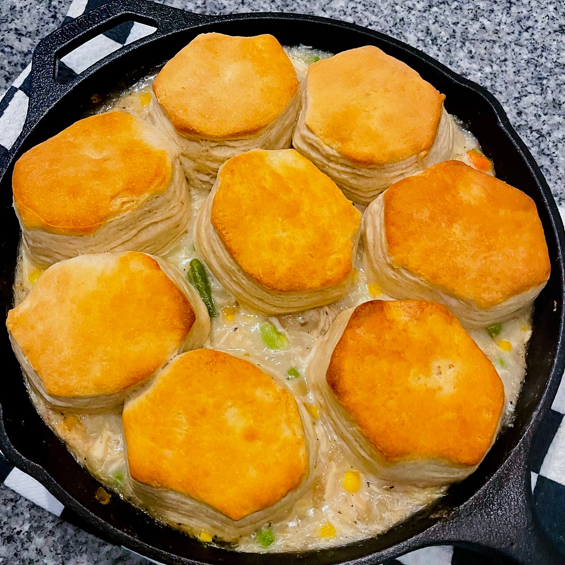 4 INGREDIENT CHICKEN POT PIE