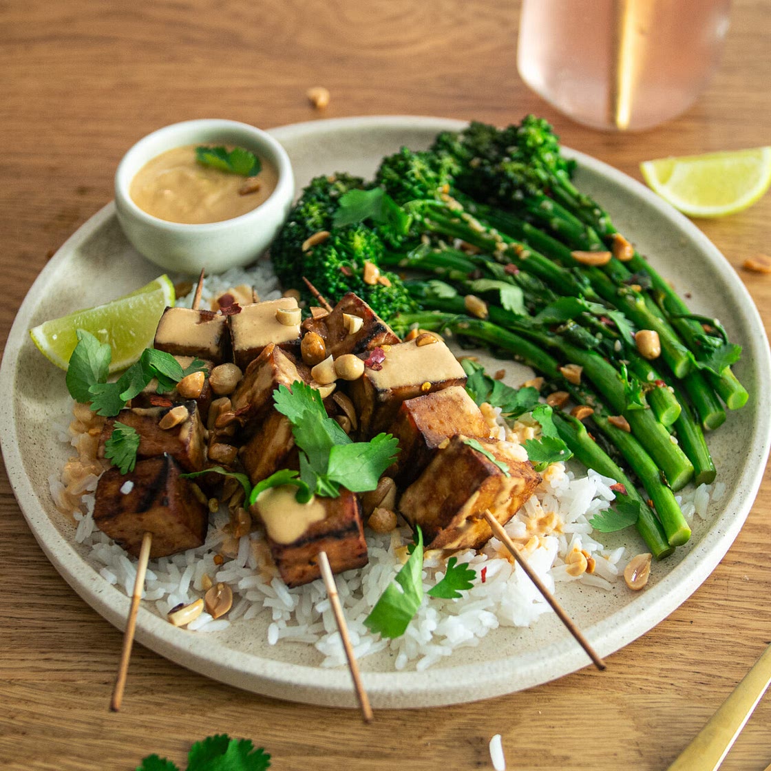 Tofu Satay Skewers