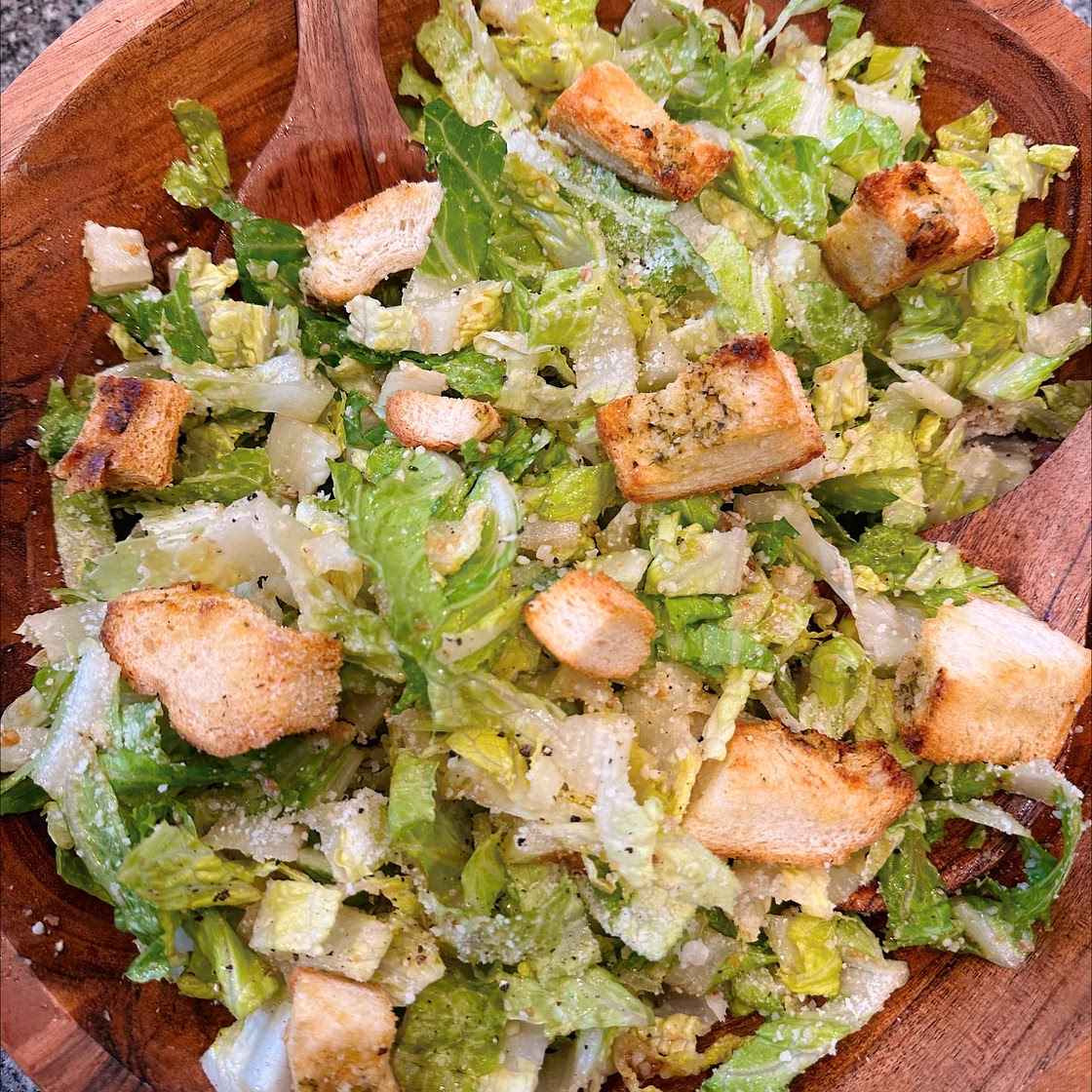 Garlicky Caesar Salad Recipe