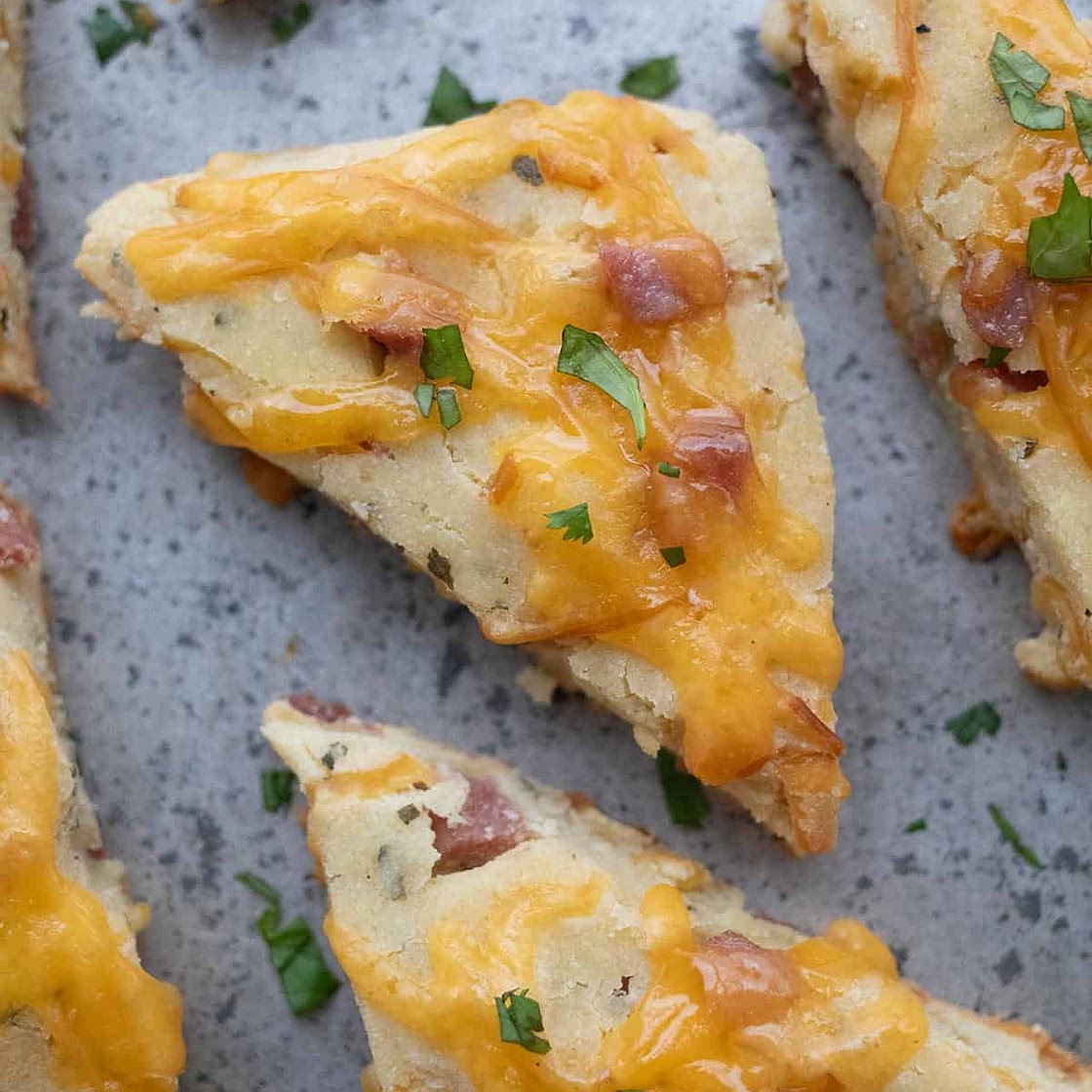 Ham and Cheese Scones