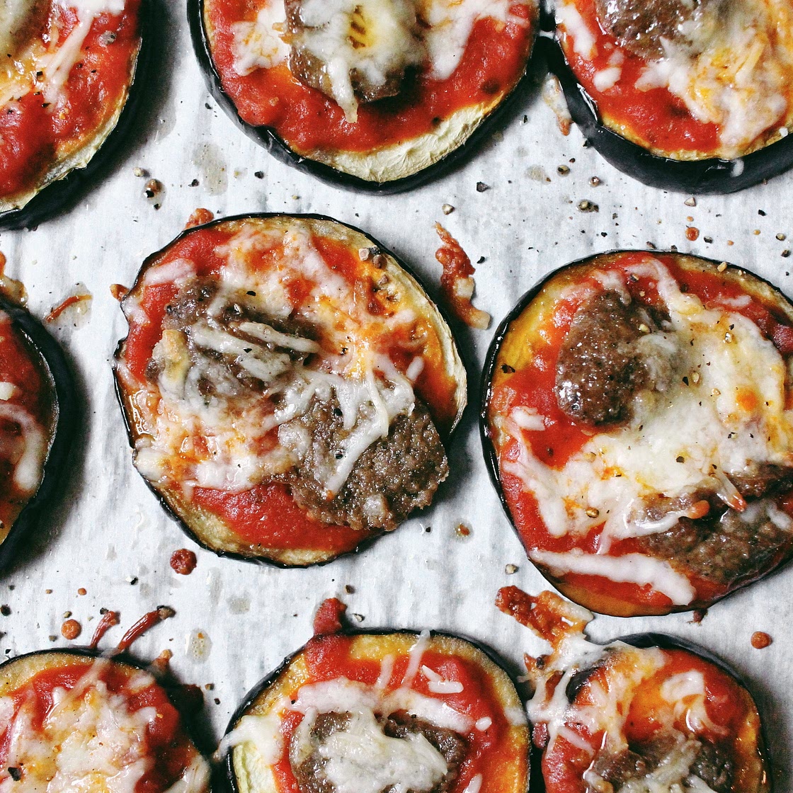 Mini Eggplant Pizzas~ A Keto Quick Dinner to Love
