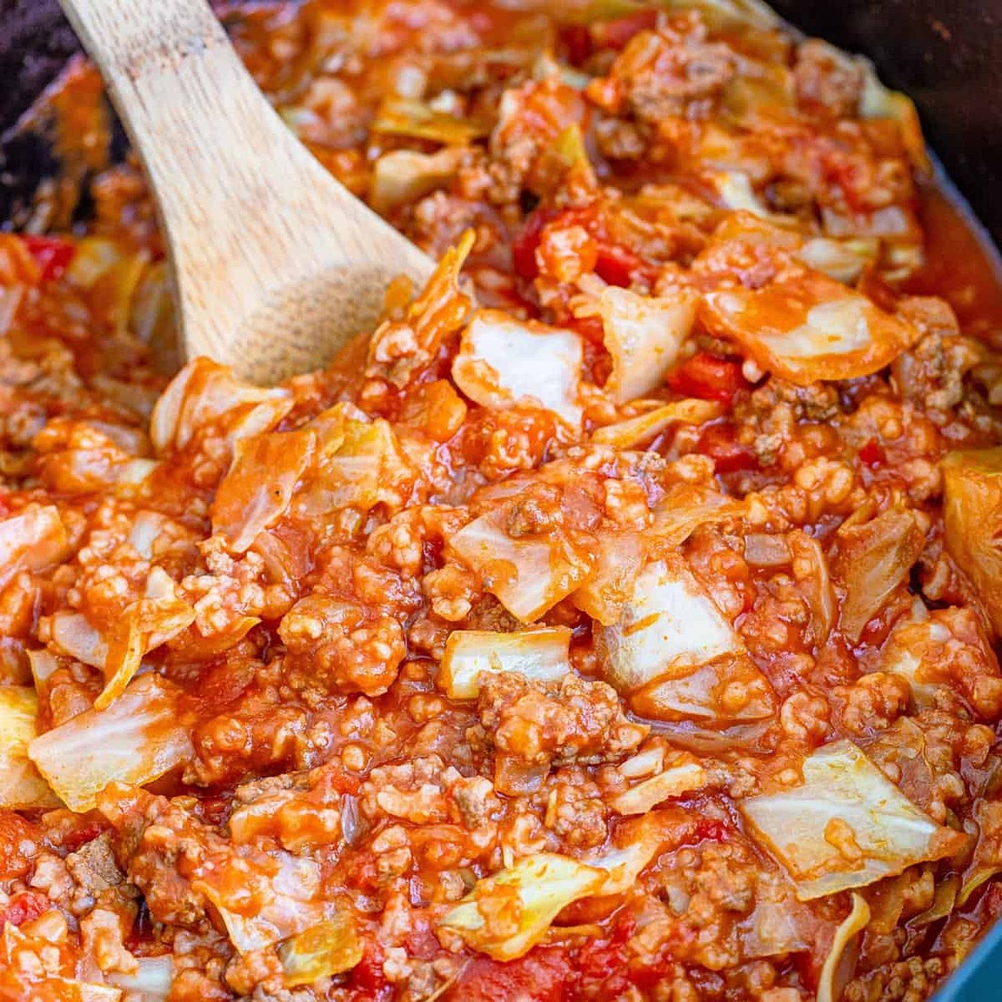 Crock Pot Unstuffed Cabbage Rolls