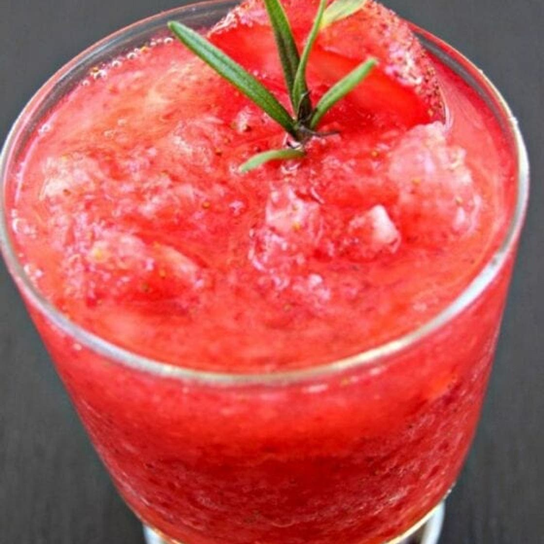 Strawberry Vodka Slush Crush