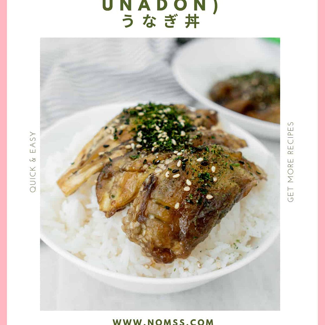 Easy Vegan Unagi Don (Eggplant Unadon) うなぎ丼