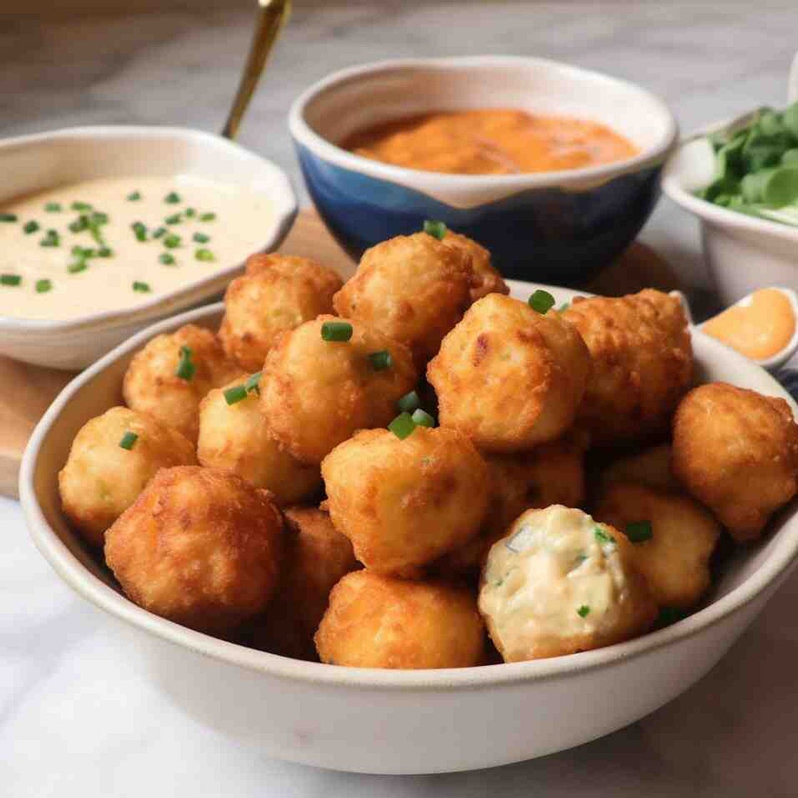 Fried Chicken Meatballs