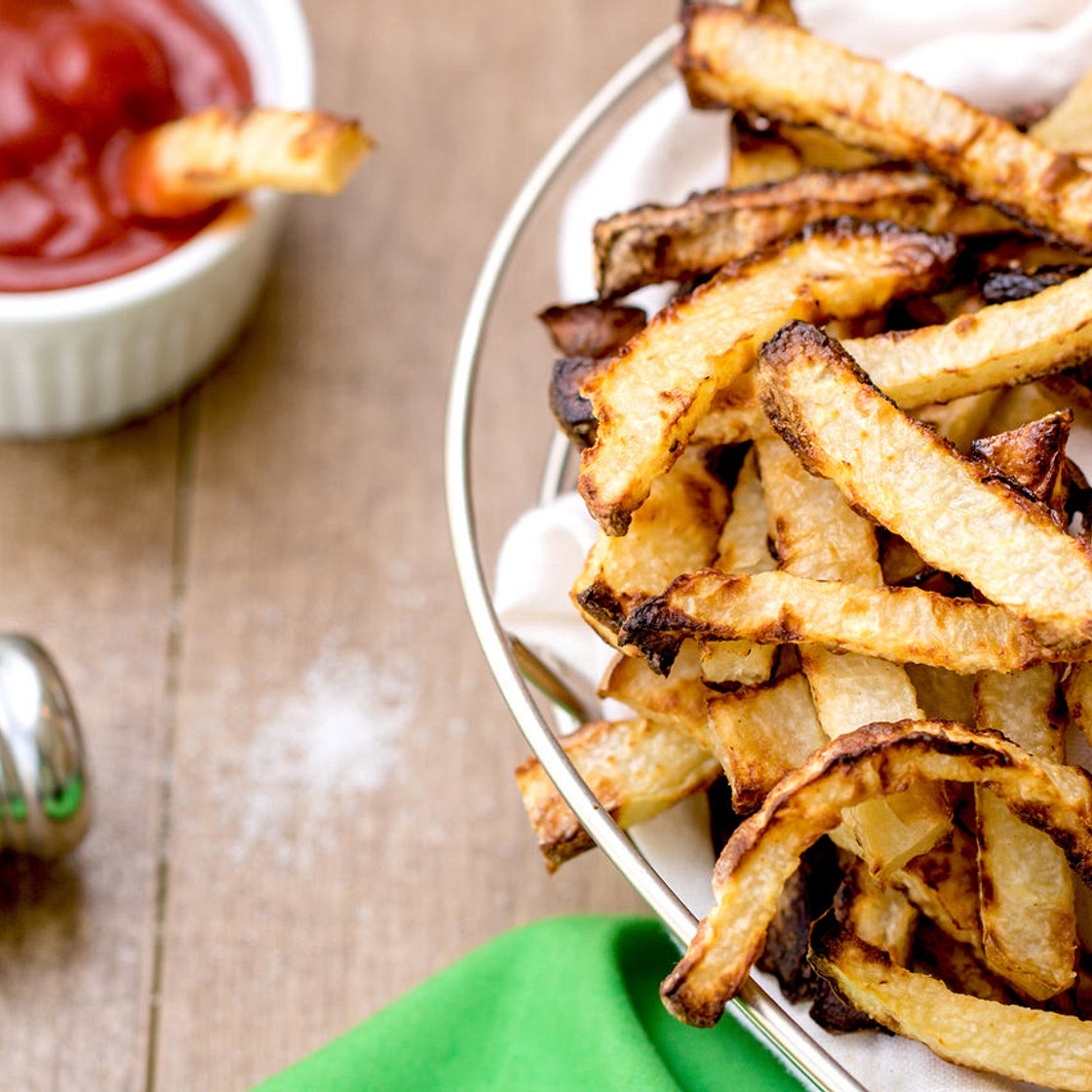 Air-Fryer Jicama Fries