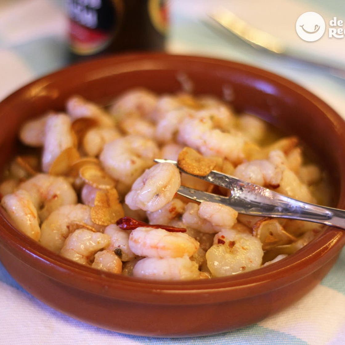 Gambas al ajillo