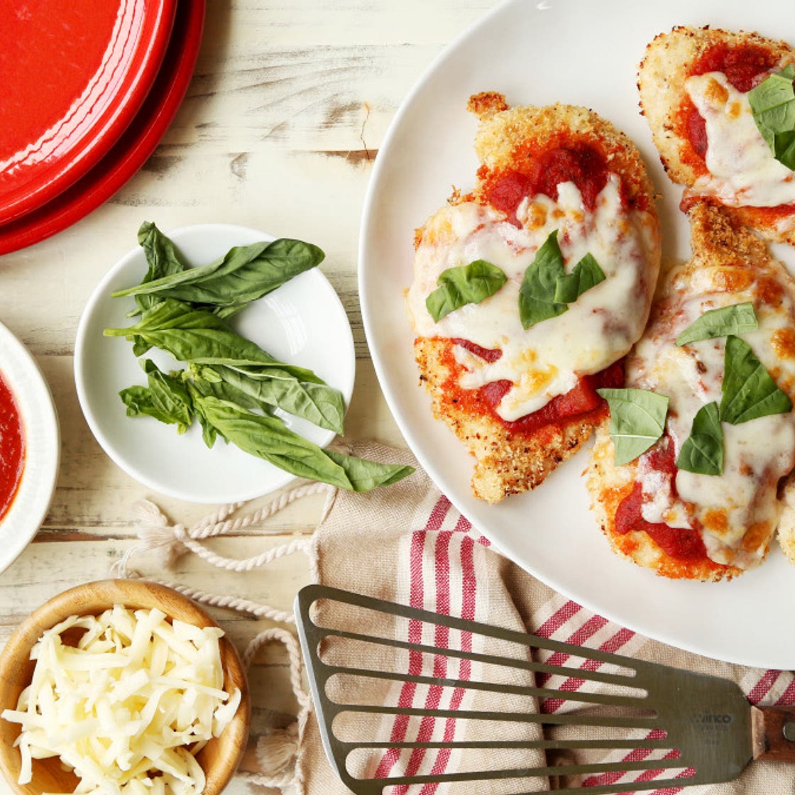 Air Fryer Chicken Parm