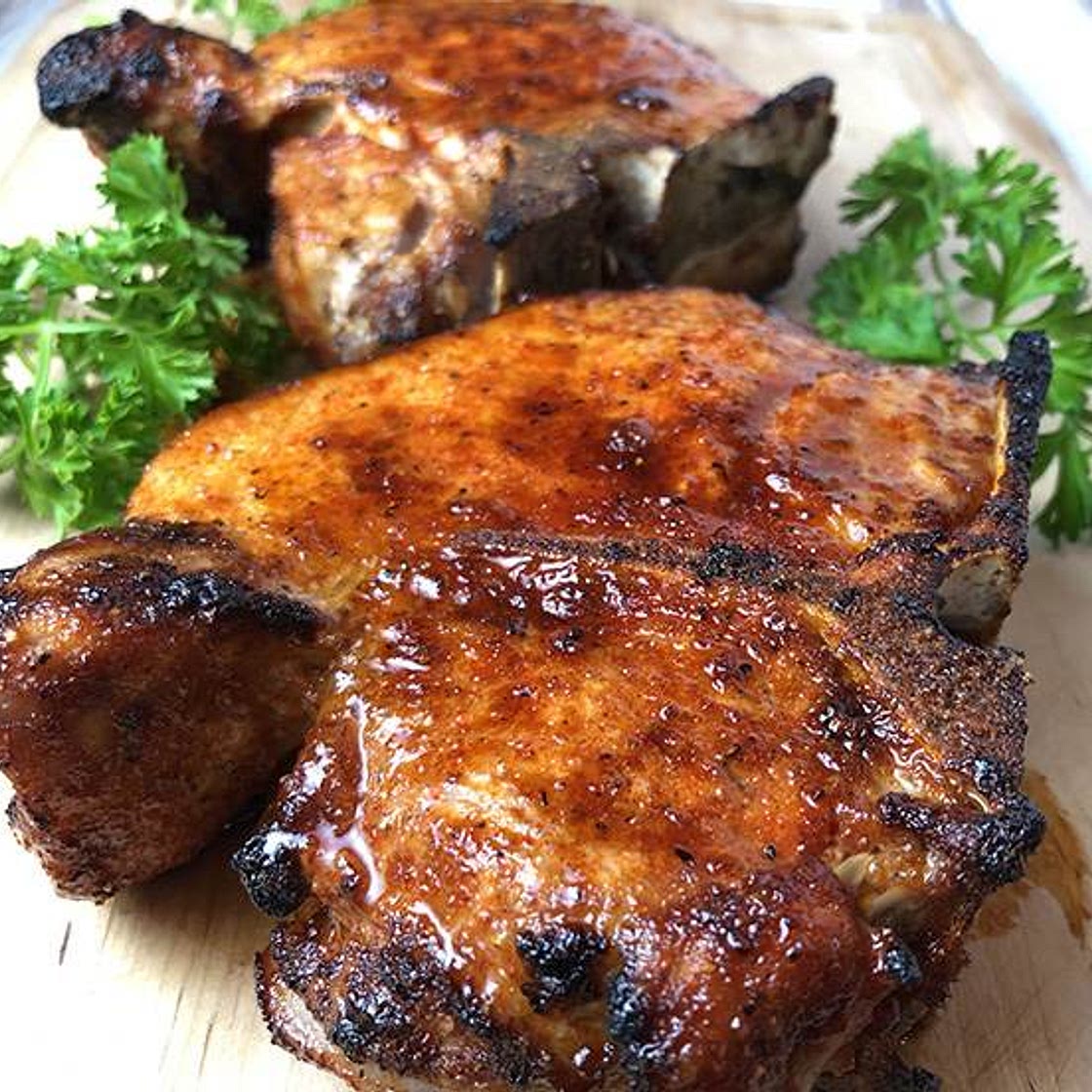 Best Damn Air Fryer Pork Chops