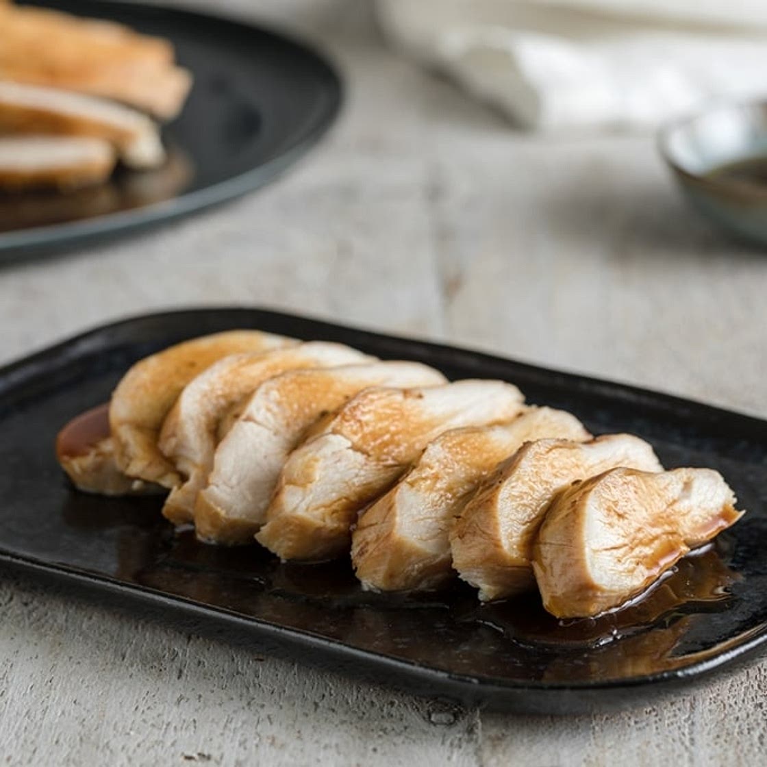 Petto di pollo con cottura a bassa temperatura